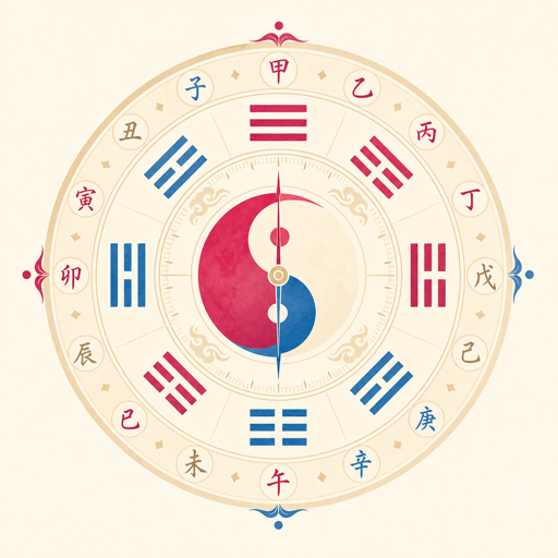 八字命理 + 玄学相关数术 (子平派 / 盲派 / 新派 / 紫微斗数边界) illustration